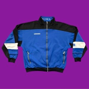 Y2K Umbro Zip-Up Track Jacket